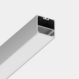 Подвесной/накладной алюминиевый профиль Design LED LS 5050, 2500 мм, анодированный, LS.5050-R