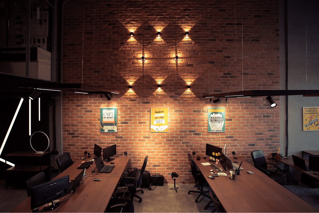 Освещение офиса — примеры реализованных проектов SWG
