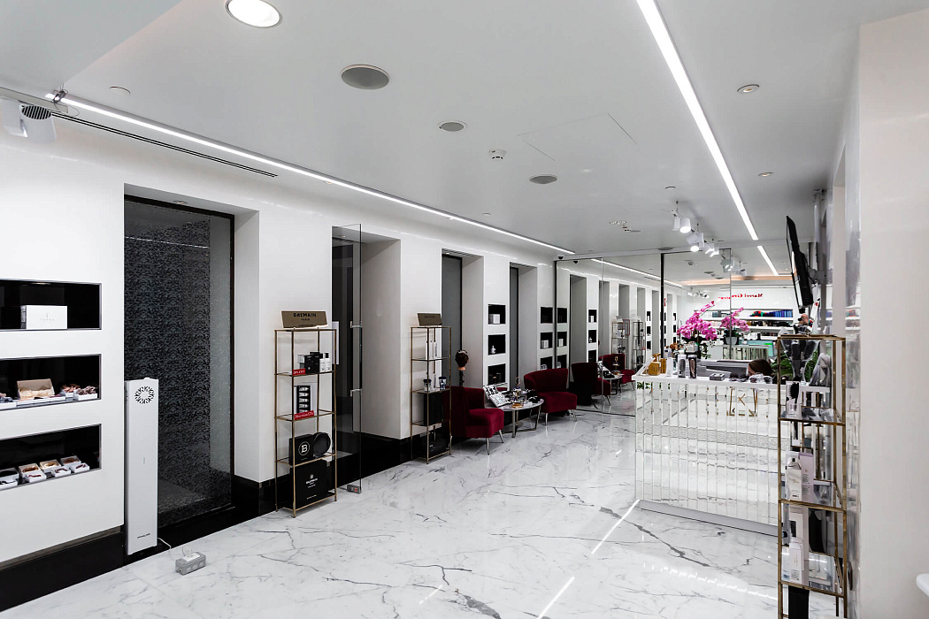 Салон Marcelle Greateau beauty & spa — подсветка