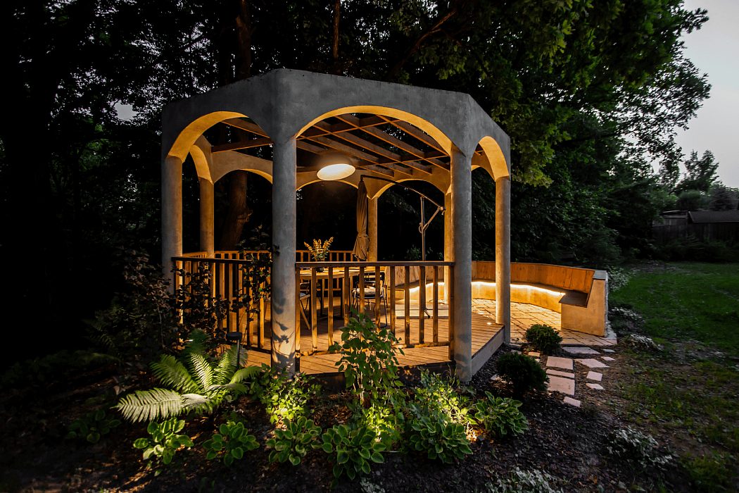 Фазенда Патио — подсветка