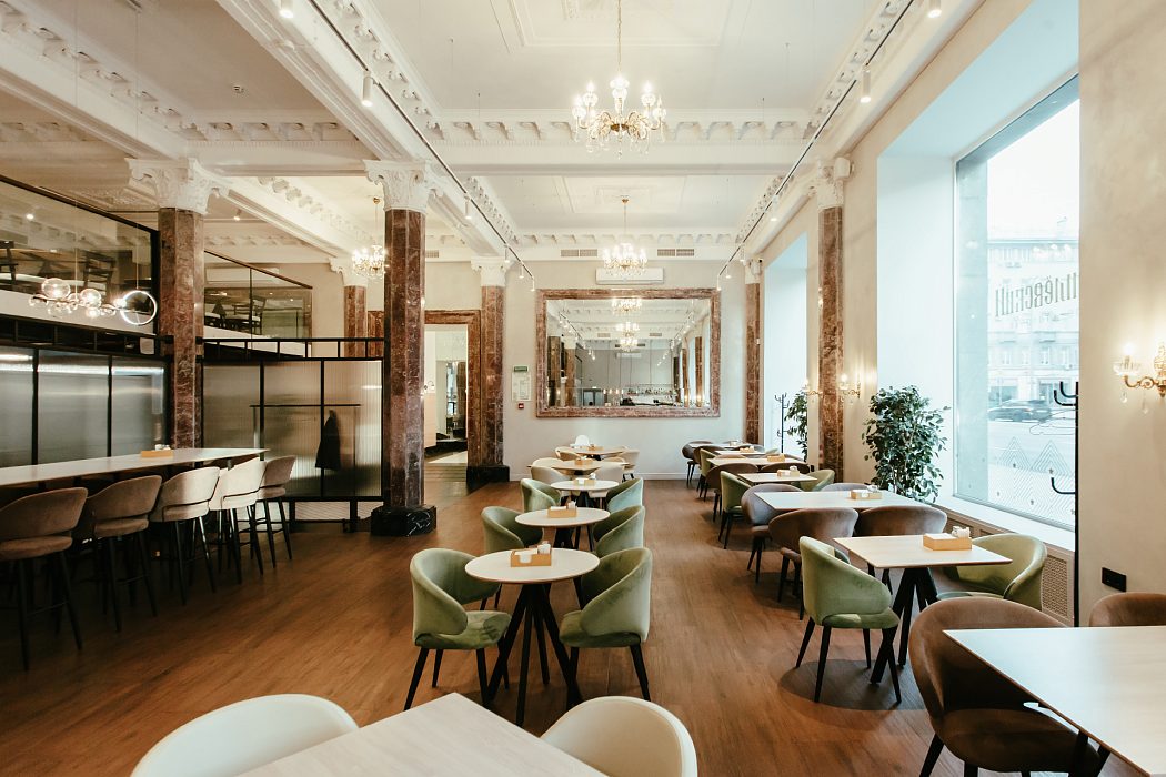 Освещение кафе-столовой «Кремлёвский»