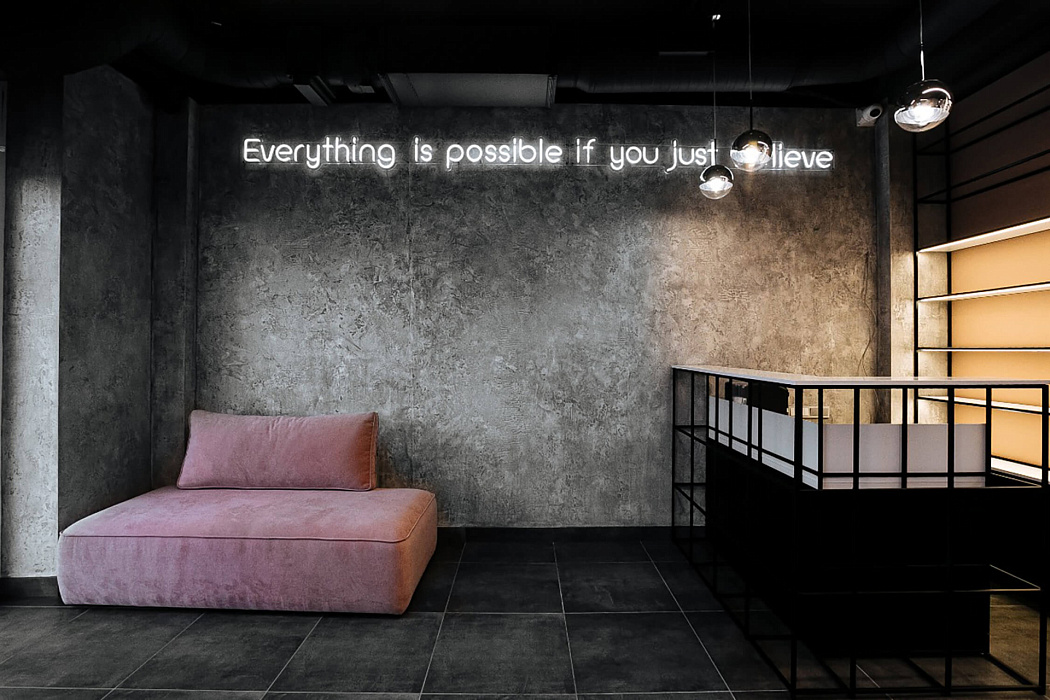 Салон красоты — проект освещения