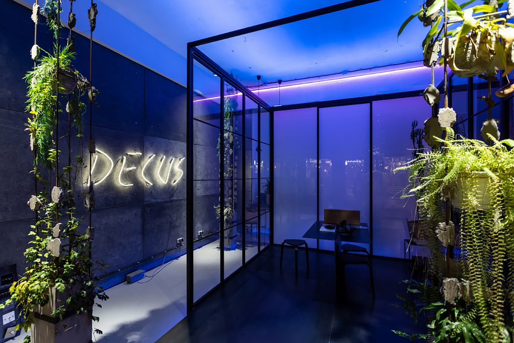 Подсветка в шоуруме Decus