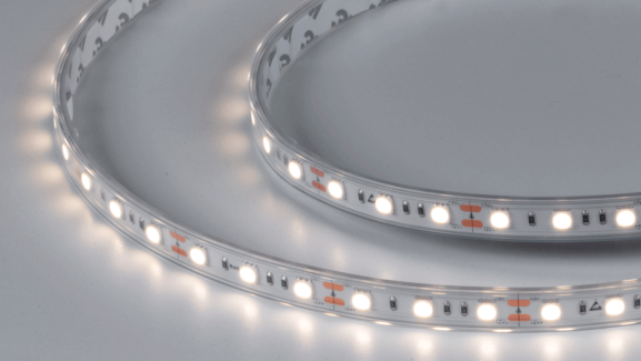 Светодиодная лента LUX, 5050, 60 LED/м, 14,4 Вт/м, 12В, IP65, Нейтральный белый (4000K), DSG560-12-NW-65