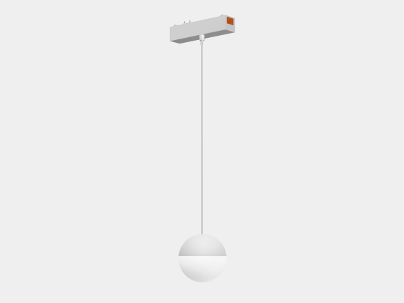Светильник трековый SLIM, 48В 6W белый 2700-6000К, SL-SLIM-SFWH-6-CCT