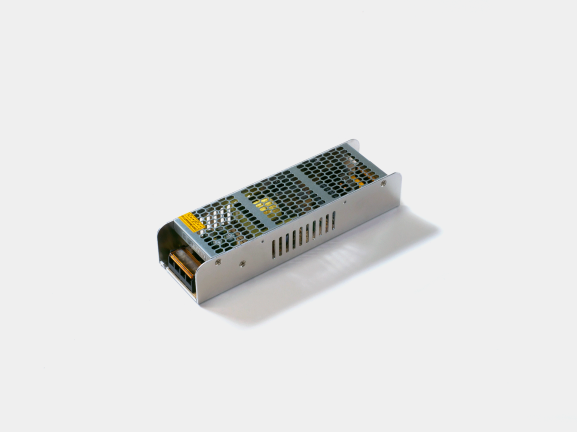 Блок питания для светодиодных лент компактный (узкий), 150 W, 12V, T-150-12