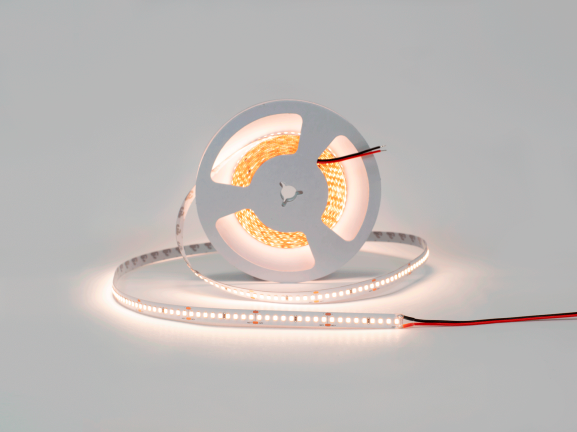 Лента высокоэффективная DSG-HE 2835, 180led/m, 24В, 9,6Вт,м, 3000K, CRI90