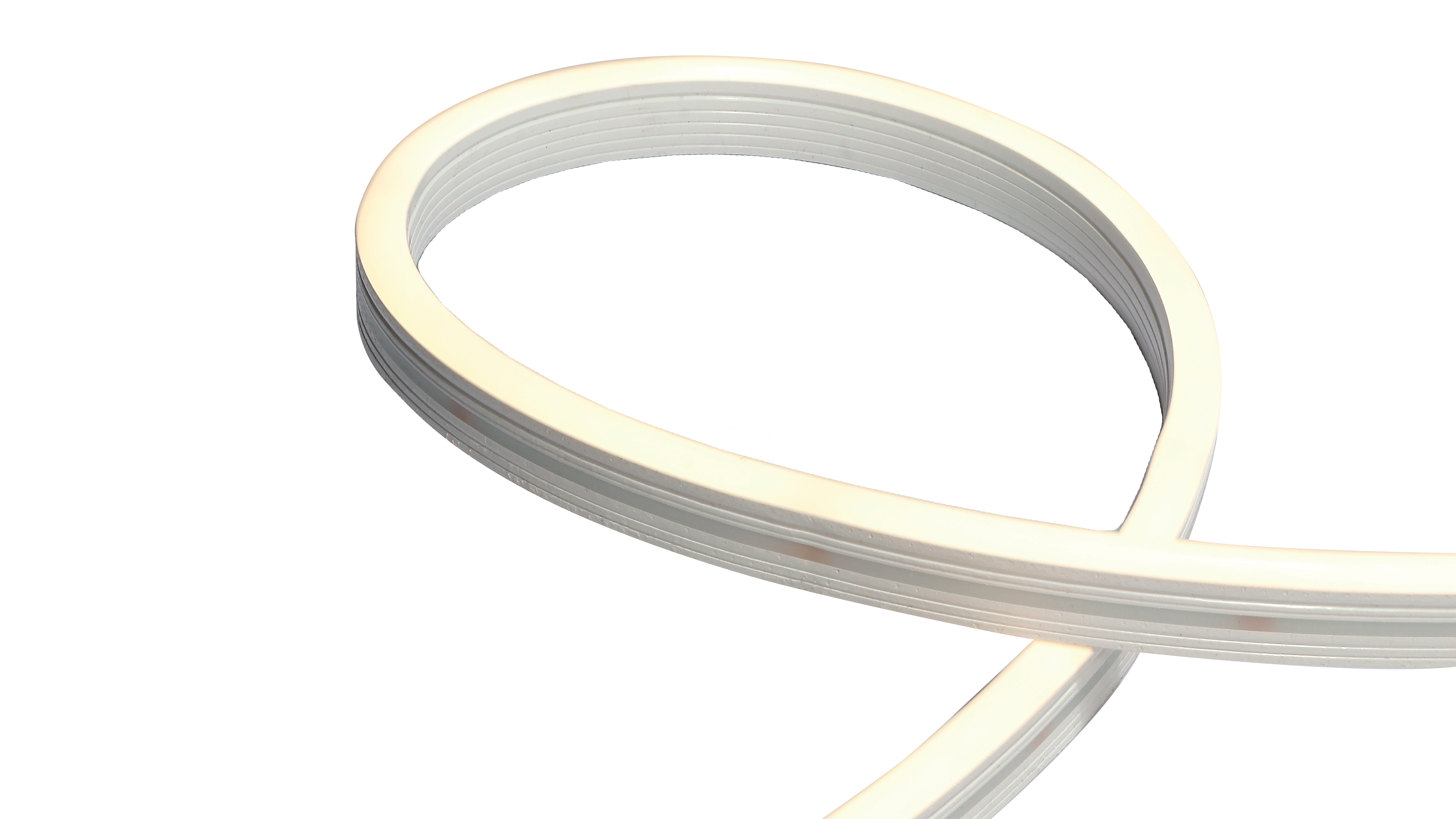 Фото Лента светодиодная неоновая, 144 LED/м, 9,6 Вт/м, 24В , IP67, Цвет: Нейтральный белый от магазина SWGShop.ru