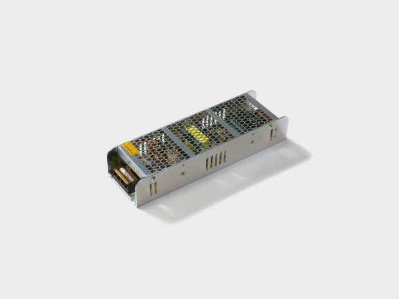 Блок питания для светодиодных лент компактный (узкий), 200 W, 12V, T-200-12