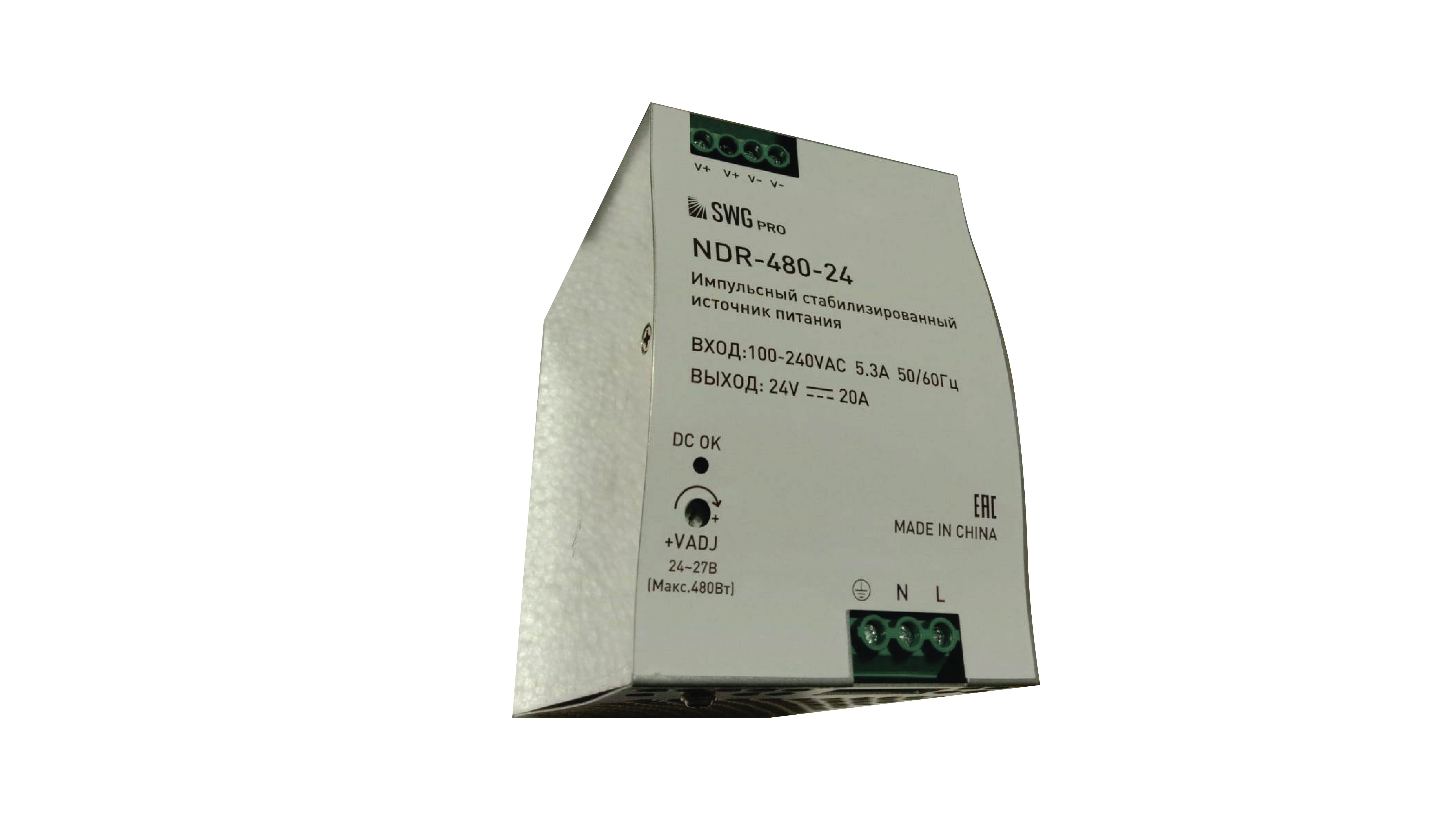 Блок питания NDR-480-24