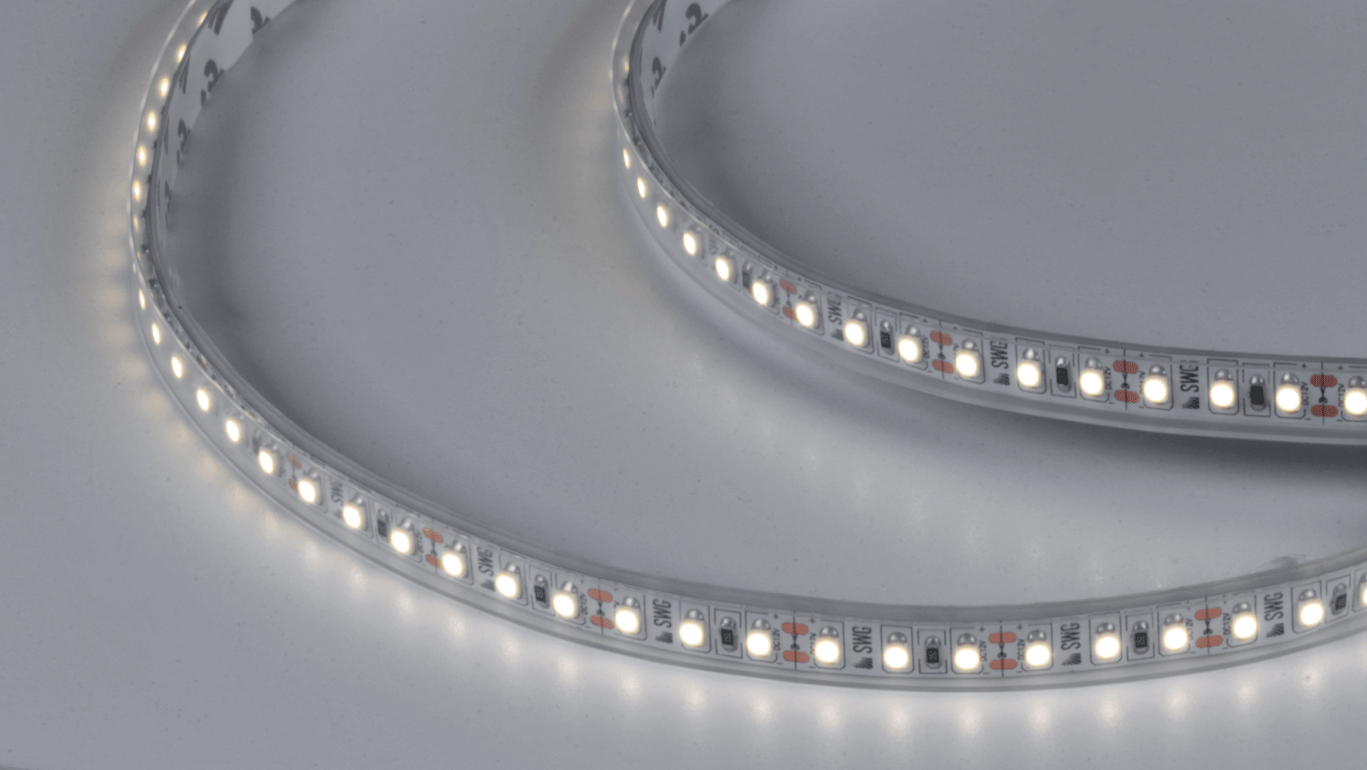 Светодиодная лента 3528, 120 LED/м, 9,6 Вт/м, 12В , IP66, Цвет: Нейтральный белый SWG SWG3120-12-9.6-NW-66-M SWG3120-12-9.6-NW-66-M