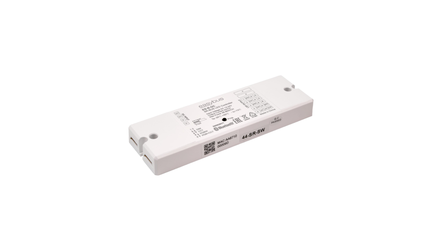 Контроллер EASYBUS для светодиодной ленты 5 в 1 (монохромный, CCT, RGB/RGBW, RGB+CCT), 5x4A EasyDim 007488 007488