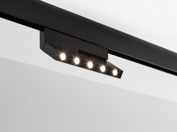 Светильник для трека SY mini черный, 5.5 Вт, SY-mini-520417-5.5-48-BL-WW