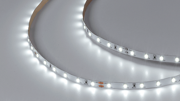 Фото Светодиодная лента SWG PRO 2835, 60 LED/м, 4,8 Вт/м, 24В , IP20, Цвет: Холодный белый, SWG2P60-24-4.8-W от магазина SWGShop.ru