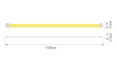 Фото Светодиодная лента SWG PRO COB, 480 LED/м, 10 Вт/м, 24В, IP67, Цвет: Нейтральный белый, SWG-COB480-24-10-NW-67 от магазина SWGShop.ru