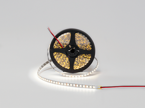 Фото Светодиодная лента 3528, 120 LED/м, 9,6 Вт/м, 12В , IP20, Цвет: Нейтральный белый, SWG3120-12-9.6-NW-M от магазина SWGShop.ru