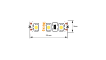 Фото Светодиодная лента  3528, 120 LED/м, 9,6 Вт/м, 12В , IP66, Цвет: Синий, SWG3120-12-9.6-B-66-M от магазина SWGShop.ru
