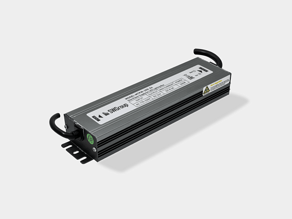 Фото Блок питания для светодиодных лент TPW, 200 W Влагозащитный, 24 V, MTPW-200-24 от магазина SWGShop.ru