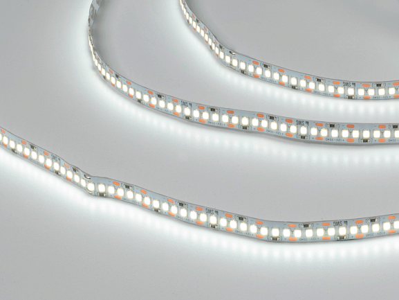 Фото Светодиодная лента  2835, 204 LED/м, 22 Вт/м, 12В , IP20, Цвет: Холодный белый, SWG2204-12-22-W-М от магазина SWGShop.ru