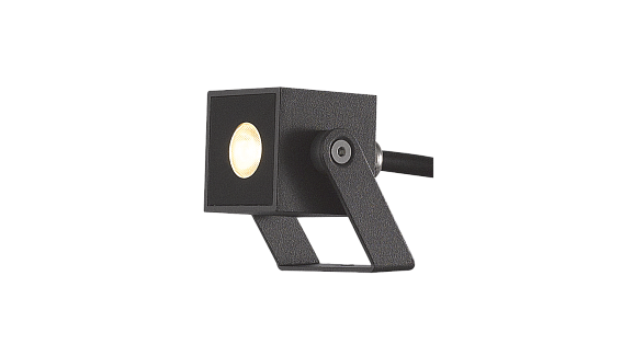 Фото Светильник светодиодный, 1Вт, IP65, Теплый (3000К), FL-1801-1-GR-WW от магазина SWGShop.ru