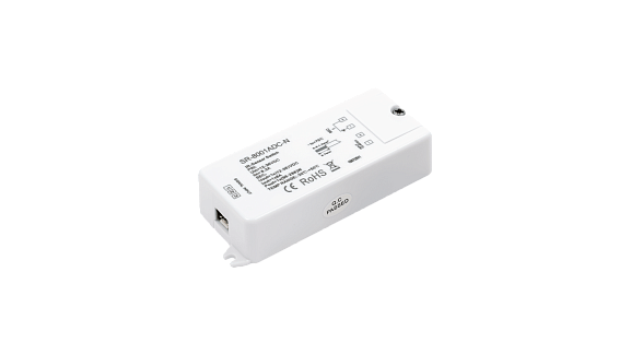 Фото ИК-выключатель "взмаx руки", черный , 12-36В, SR-8001ADC-N от магазина SWGShop.ru