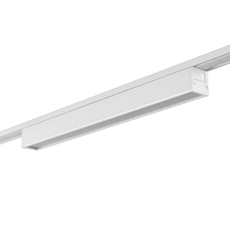 Фото Светильник трековый SLIM, 48В 12W белый 2700-6000К, DL-SLIM-DFWH-12-CCT от магазина SWGShop.ru