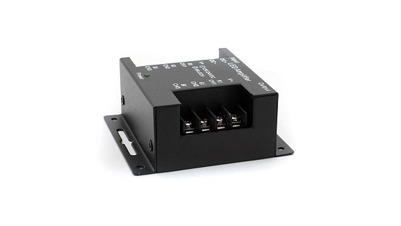Фото Усилитель RGB,24А,Черный, AMP-RGB-24A-BL от магазина SWGShop.ru