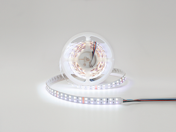 Фото Светодиодная лента 28.8Вт 24В IP33 RGB, DSG5120-24-RGB+W-33 от магазина SWGShop.ru