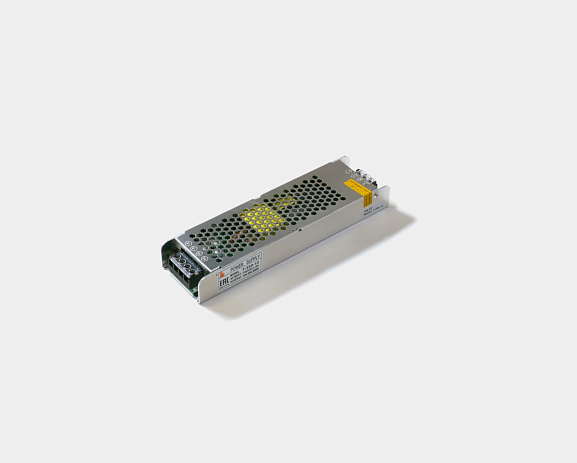 Фото Блок питания компактный для светодиодных лент (узкий), 300 W, 12V, T-300-12 от магазина SWGShop.ru