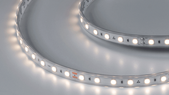 Фото Светодиодная лента LUX, 5050, 60 LED/м, 14,4 Вт/м, 24В, IP65, Нейтральный белый (4000K), DSG560-24-NW-65 от магазина SWGShop.ru
