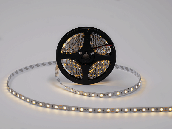 Фото Светодиодная лента  5050, 60 LED/м, 14,4 Вт/м, 24В , IP20, Цвет: Теплый белый, SWG560-24-14.4-WW-M от магазина SWGShop.ru