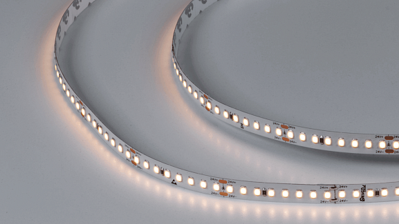 Фото Светодиодная лента SMD-2835 теплый белый тип свечения, DSG2160-24-WW-33 от магазина SWGShop.ru