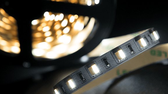 Фото Светодиодная лента 5050, 60 LED/м, 14,4 Вт/м, 24В , IP20, Цвет: Теплый белый + холодный белый, SWG560-24-14.4-WWW-M от магазина SWGShop.ru