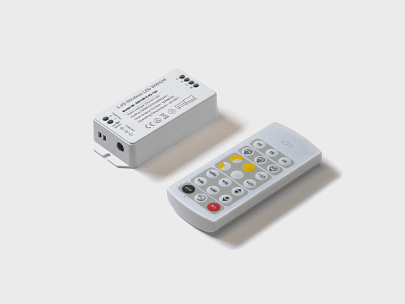 Фото Контроллер CW 2.4G для MIX ленты с пультом, SW-CW-2.4G-16A от магазина SWGShop.ru