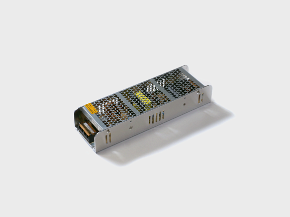 Фото Блок питания для светодиодных лент компактный (узкий), 250 W, 12V, T-250-12 от магазина SWGShop.ru