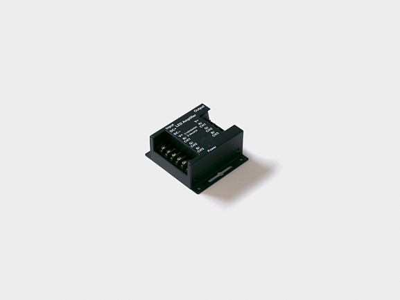 Фото Усилитель RGB,24А,Черный, AMP-RGB-24A-BL от магазина SWGShop.ru