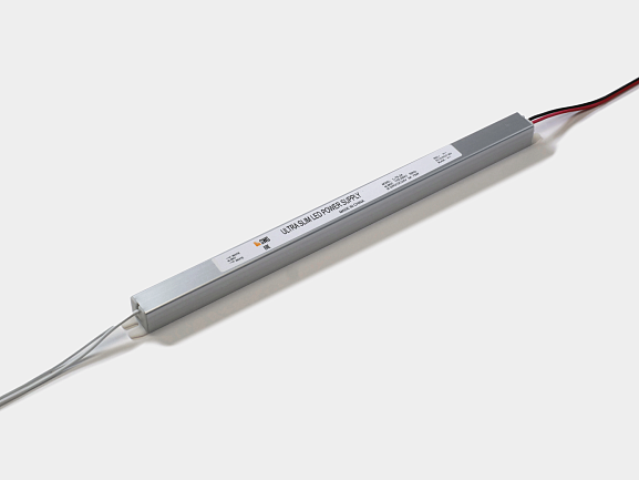 Фото Блок питания сверxтонкий для светодиодных лент, 75 W, 24V, L-75-24 от магазина SWGShop.ru