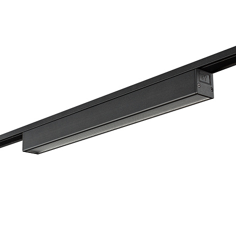 Фото Светильник трековый SLIM, 48В 12W черный 2700-6000К , DL-SLIM-DFBL-12-CCT от магазина SWGShop.ru