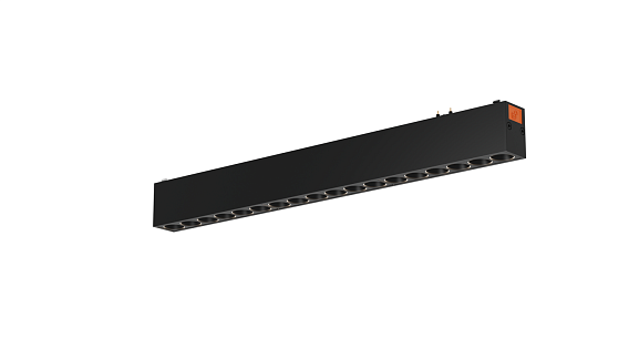 Фото Светильник трековый SLIM, 48В 18W черный 2700-6000К, DL-SLIM-DRBL-18-CCT от магазина SWGShop.ru