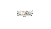 Фото Светодиодная лента 2835, 120 LED/м, 9,6 Вт/м, 12В , IP66, 3M, Цвет: Холодный белый, SWG2120-12-9.6-W-66-M от магазина SWGShop.ru