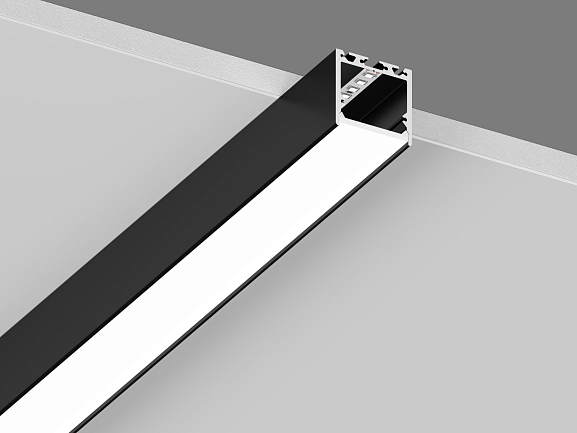 Фото Подвесной/накладной алюминиевый профиль Design LED LS.3535-B-R, LS.3535-B-R от магазина SWGShop.ru