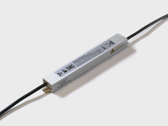 Фото Блок питания для светодиодных лент TPW, 40 W Влагозащитный, 24 V, MTPW-40-24 от магазина SWGShop.ru