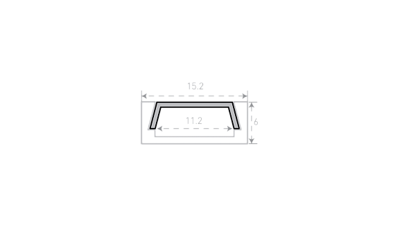 Фото Профиль алюминиевый SWG, SF-1506 от магазина SWGShop.ru