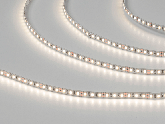 Фото Светодиодная лента 2835, 120 LED/м, 9,6 Вт/м, 12В ,IP20, 3M, Цвет: Нейтральный белый, SWG2120-12-9.6-NW-M от магазина SWGShop.ru