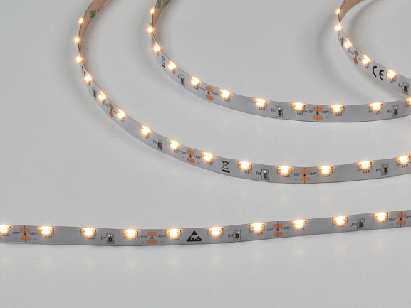 Фото Светодиодная лента  315, 60 LED/м, 4,8 Вт/м, 12В , IP20, Цвет: Теплый белый, SWG31560-12-4.8-WW от магазина SWGShop.ru